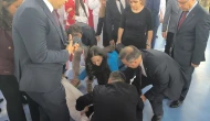 Törende fenalaşan öğrenciye doktor olan milletvekili ile il başkanı müdahale etti