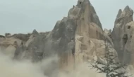 Kapadokya'da Peribacası Çöktü! 2 Ölü, 1 Yaralı