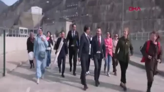 Deriner Barajı'nda farkındalık etkinliği