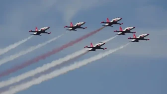Türk Yıldızları Ankara semalarında