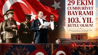29 Ekim Cumhuriyet Bayramı’nın 103’üncü Yılı
