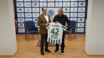 Ömer Atiker’den Selçuk Öztürk’e tebrik ziyareti