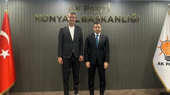 Konya Veteriner Hekimleri Odası'ndan AK Parti Konya İl Başkanlığına ziyaret