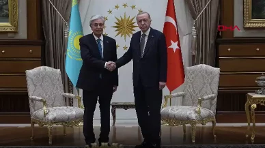Erdoğan-Tokayev görüşmesi