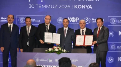 Konya'da Dev Yatırım İçin İmzalar Atıldı