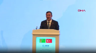 Cevdet Yılmaz, DEİK Stratejik Dostluk Nişanı Takdim Töreni’nde konuştu