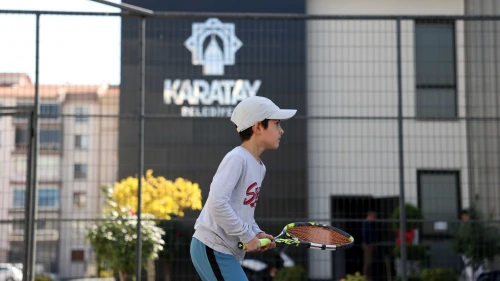 Karatay 29 Ekim Tenis Turnuvası Tamamlandı: 108 Sporcu Yarıştı