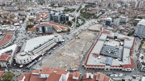 Konya Peynir Pazarı’nda Dönüşüm: İkinci Etap Yıkımları Tamamlandı