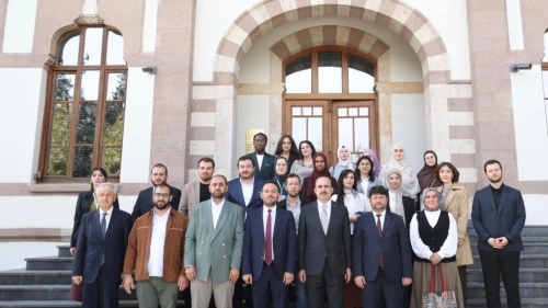 Uluslararası Genç Yazarlar Konya’da Buluştu: Başkan Altay’a Ziyaret