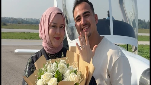 4 Bin 500 Feet Yükseklikte Evlilik Teklifi! Telsizden “Evet” Yanıtı Geldi