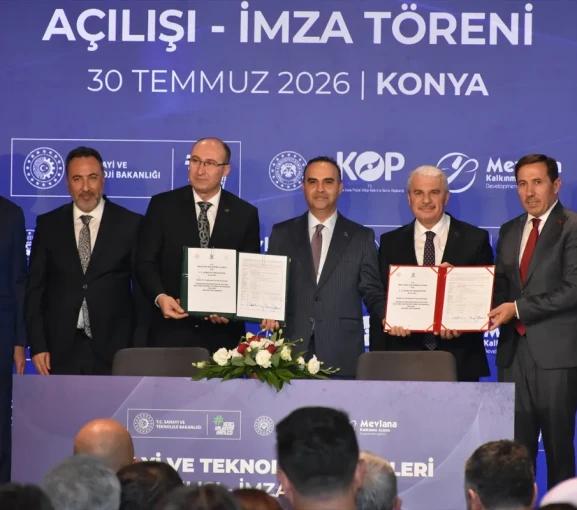 Konya'da Dev Yatırım İçin İmzalar Atıldı